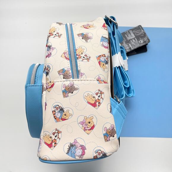 Loungefly Disney Winnie the Pooh Hugs Mini Backpack Tigger Eeyore Piglet - Picture 4 of 11